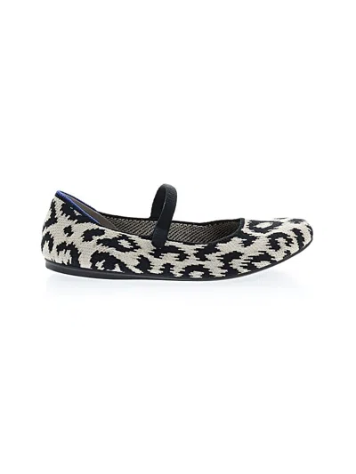 Pre-owned Rothys Flats In Black