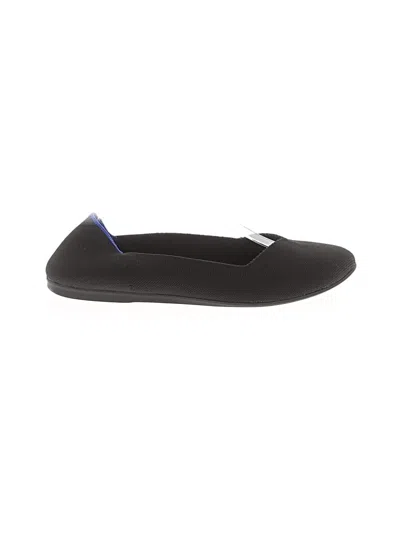 Pre-owned Rothys Flats In Black