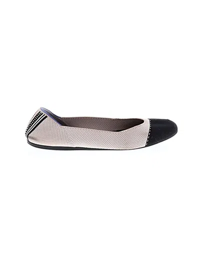 Pre-owned Rothys Flats In Black