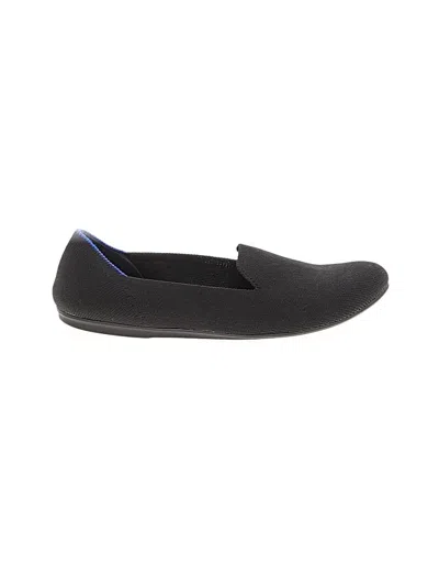 Pre-owned Rothys Flats In Black