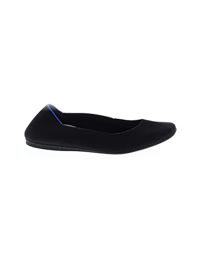 Pre-owned Rothys Flats In Black