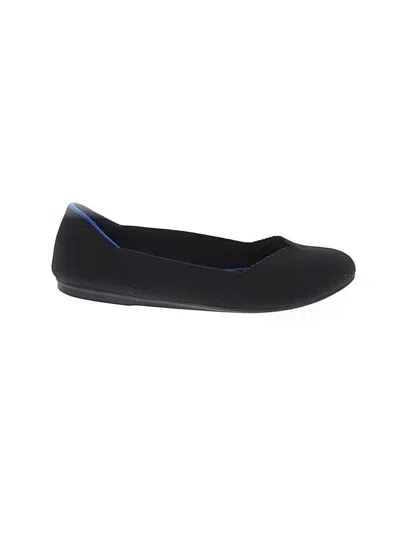 Pre-owned Rothys Flats In Black