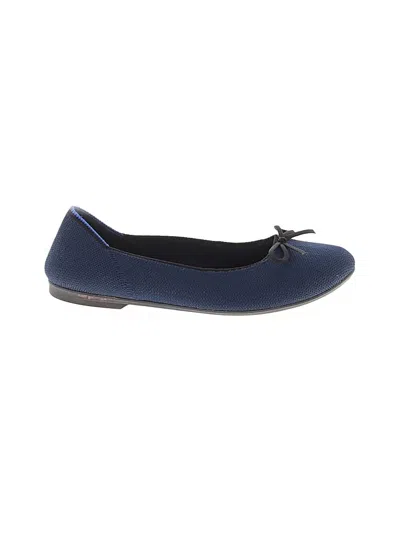 Pre-owned Rothys Flats In Blue