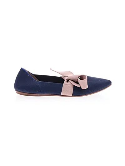 Pre-owned Rothys Flats In Blue