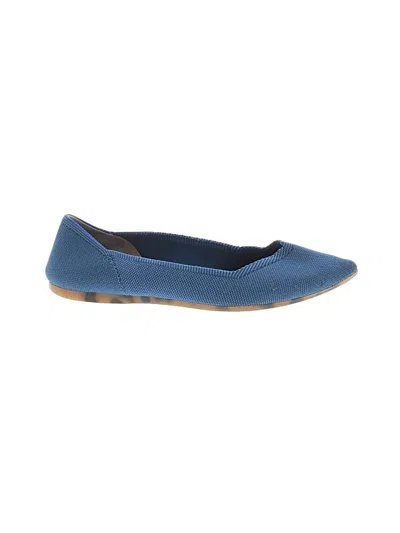 Pre-owned Rothys Flats In Blue