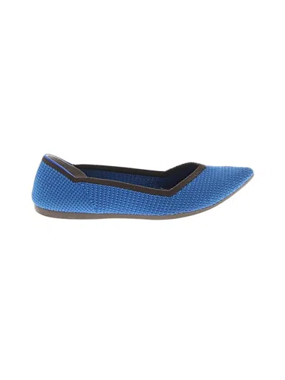 Pre-owned Rothys Flats In Blue