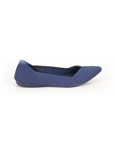 Pre-owned Rothys Flats In Blue