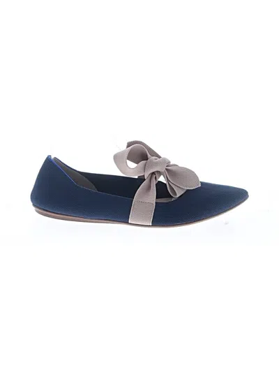 Pre-owned Rothys Flats In Blue