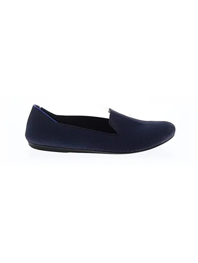 Pre-owned Rothys Flats In Blue
