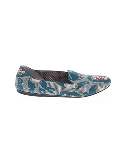Pre-owned Rothys Flats In Blue