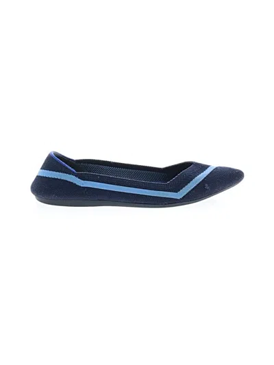 Pre-owned Rothys Flats In Blue