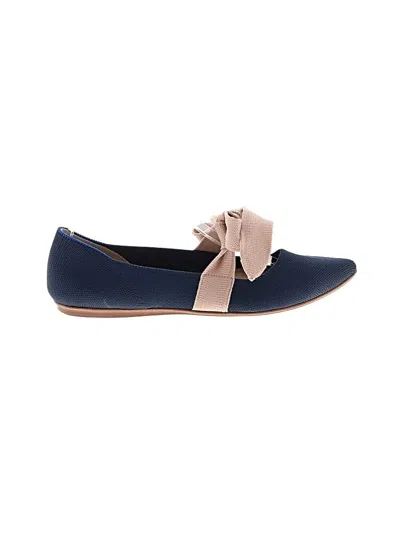 Pre-owned Rothys Flats In Blue