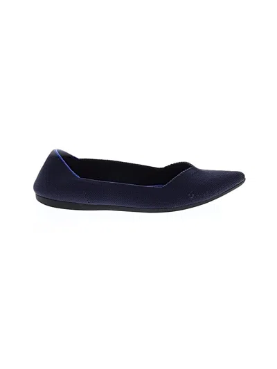 Pre-owned Rothys Flats In Blue
