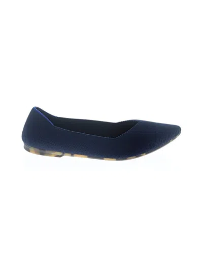 Pre-owned Rothys Flats In Blue