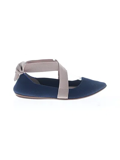 Pre-owned Rothys Flats In Blue