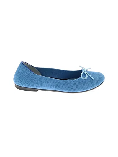 Pre-owned Rothys Flats In Blue