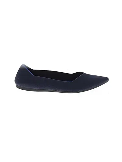 Pre-owned Rothys Flats In Blue