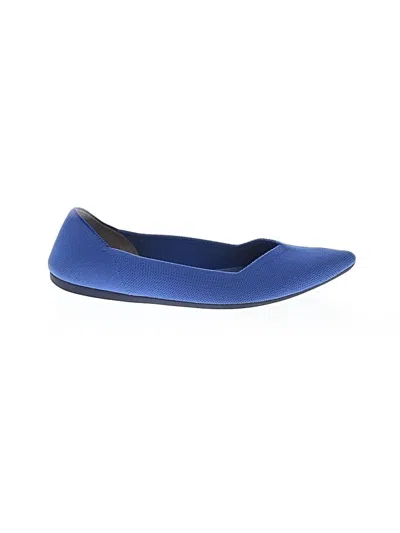 Pre-owned Rothys Flats In Blue