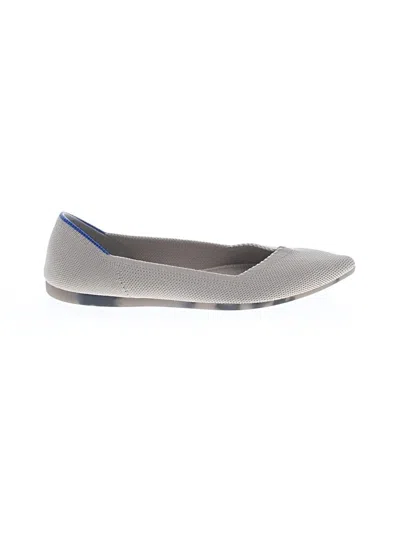 Pre-owned Rothys Flats In Brown