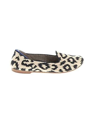 Pre-owned Rothys Flats In Brown