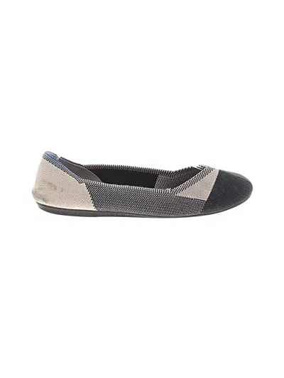 Pre-owned Rothys Flats In Brown