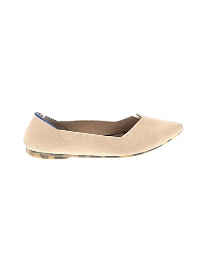 Pre-owned Rothys Flats In Brown