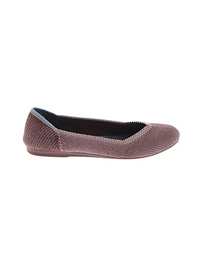 Pre-owned Rothys Flats In Burgundy