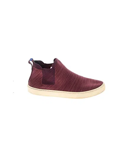 Pre-owned Rothys Flats In Burgundy