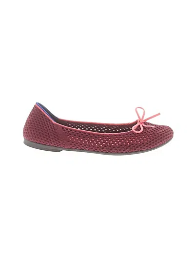 Pre-owned Rothys Flats In Burgundy