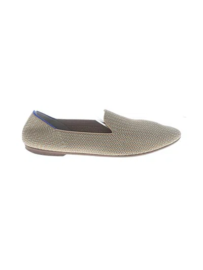 Pre-owned Rothys Flats In Gold