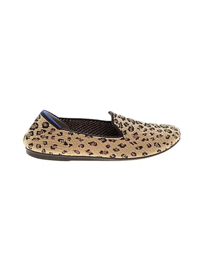 Pre-owned Rothys Flats In Gold