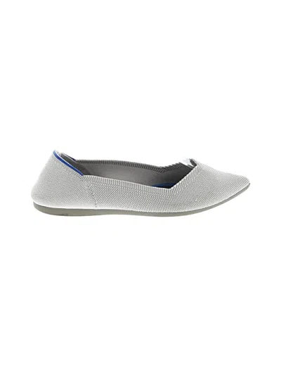 Pre-owned Rothys Flats In Gray