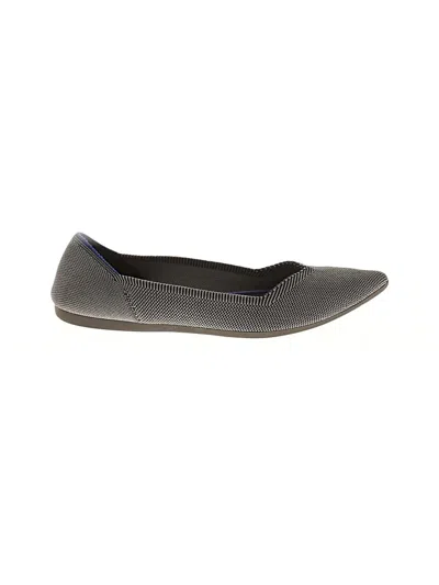 Pre-owned Rothys Flats In Gray