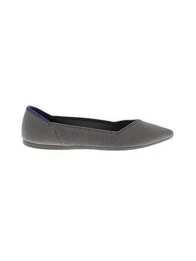 Pre-owned Rothys Flats In Gray