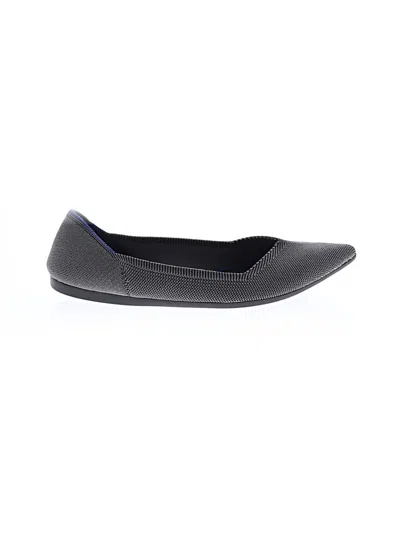 Pre-owned Rothys Flats In Gray