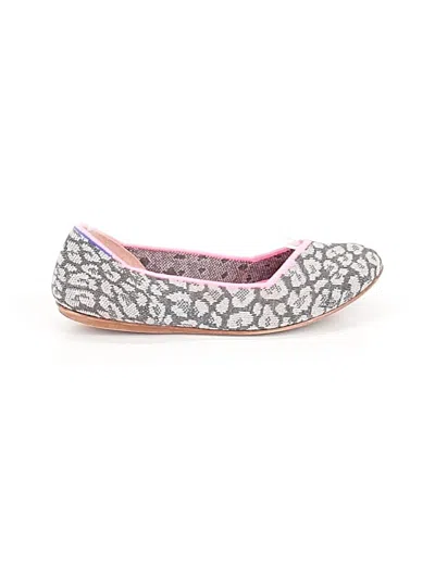 Pre-owned Rothys Flats In Gray