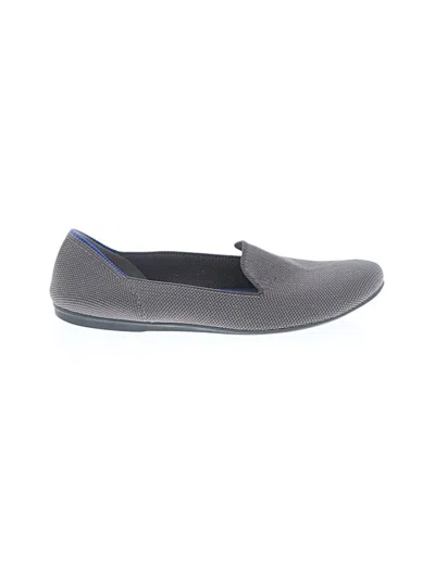 Pre-owned Rothys Flats In Gray
