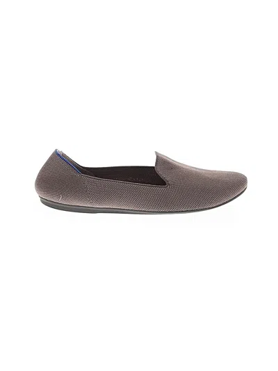Pre-owned Rothys Flats In Gray