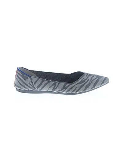 Pre-owned Rothys Flats In Gray
