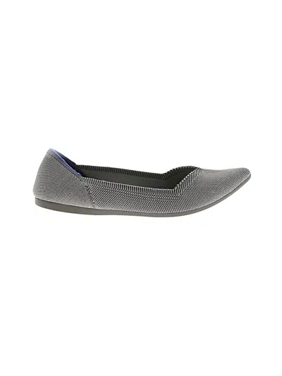 Pre-owned Rothys Flats In Gray