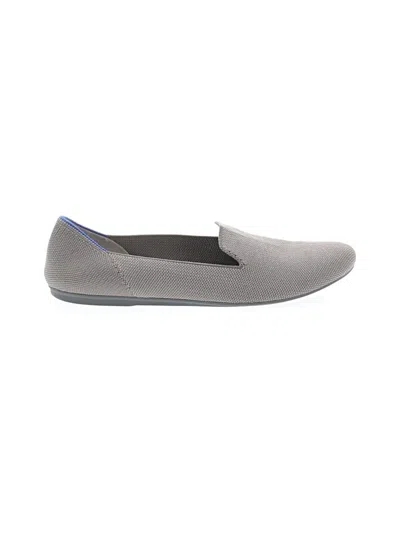 Pre-owned Rothys Flats In Gray