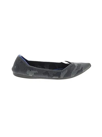 Pre-owned Rothys Flats In Gray