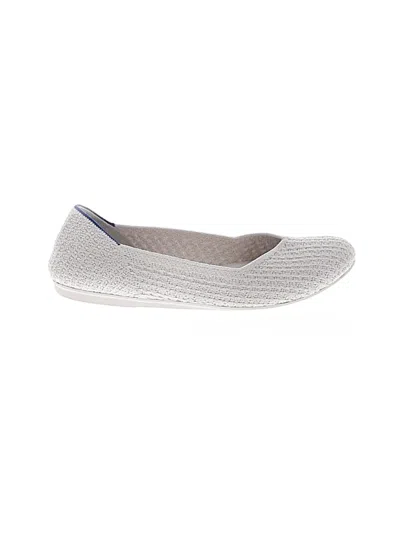 Pre-owned Rothys Flats In Gray
