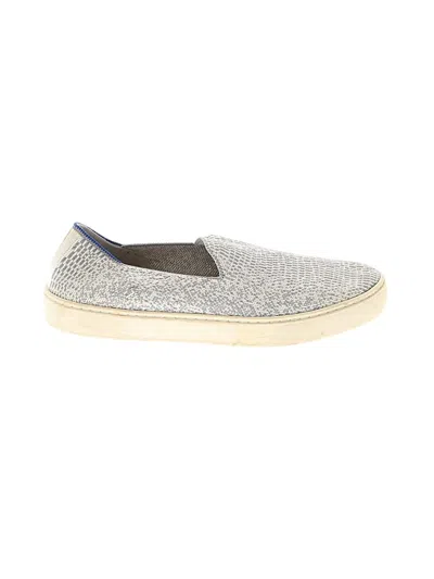 Pre-owned Rothys Flats In Gray