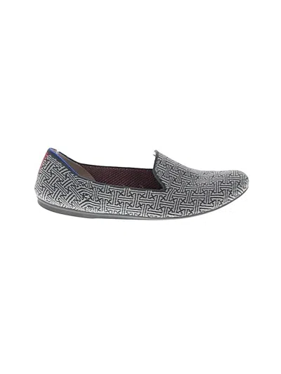 Pre-owned Rothys Flats In Gray