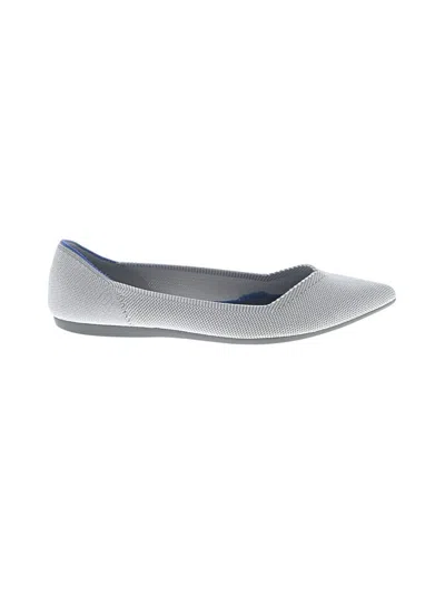 Pre-owned Rothys Flats In Gray
