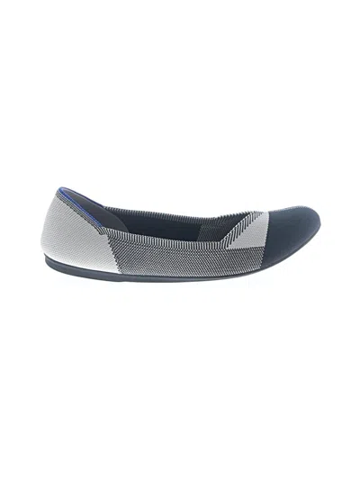 Pre-owned Rothys Flats In Gray