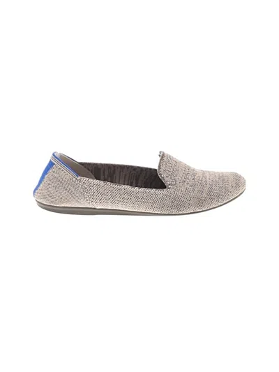 Pre-owned Rothys Flats In Gray