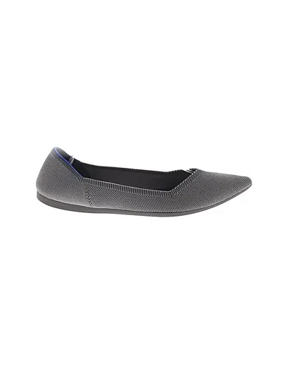 Pre-owned Rothys Flats In Gray