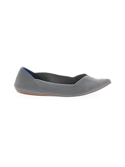 Pre-owned Rothys Flats In Gray